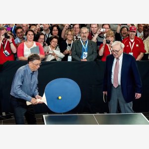 Bill Gates  Giant Ping Pong Paddle Template